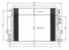 NRF 35966 Condenser, air conditioning